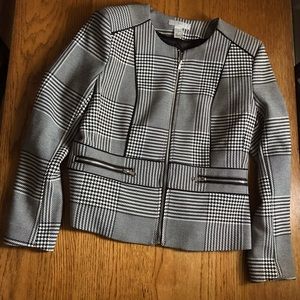 H&M Plaid Blazer